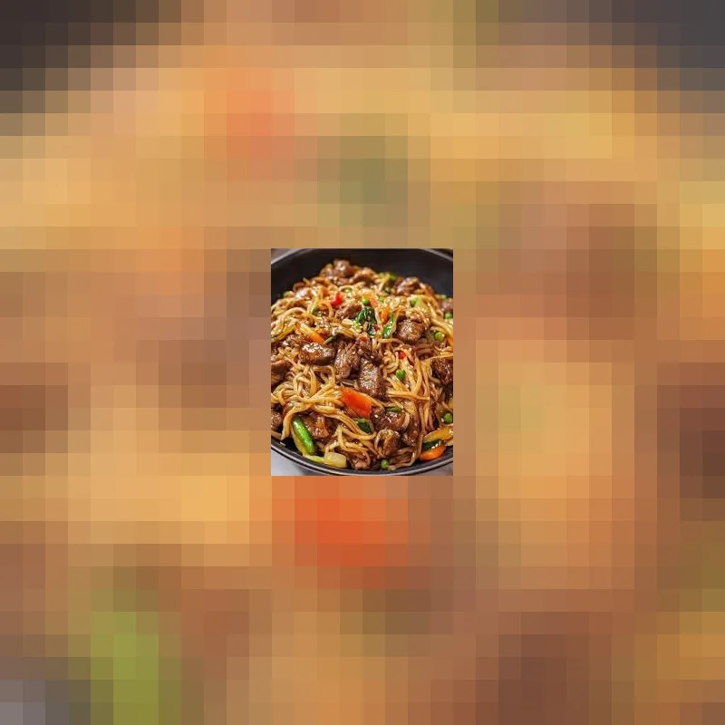 Yakisoba De Carne 500G